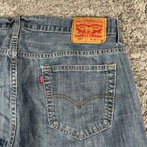 Levis 569 Loose Straight Jeans Mens 36x30 Blue Denim Baggy Relaxed Pants Skater